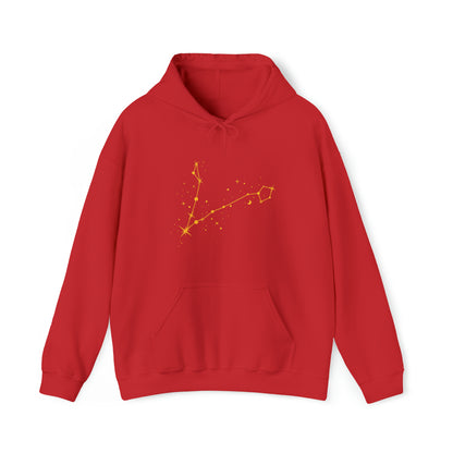 Constelación de estrellas de Piscis - La sudadera con capucha Alien Unisex Heavy Blend™