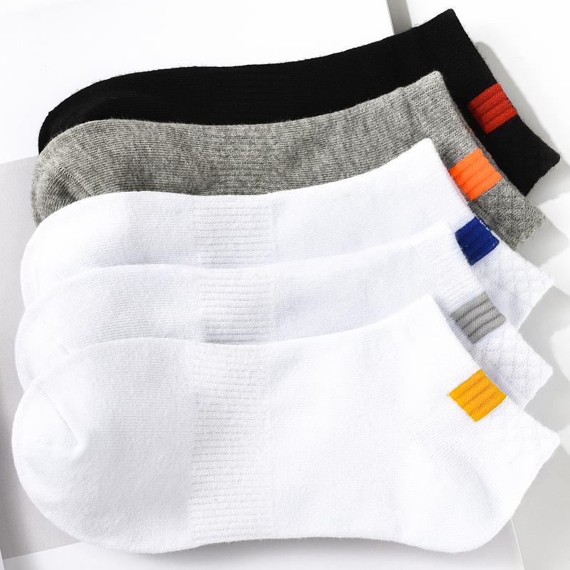 Herren-Crew-Socken, dünn, atmungsaktiv, kurzärmelig