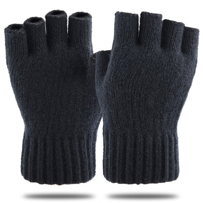 Guantes de invierno con pantalla táctil para hombre, cálidos