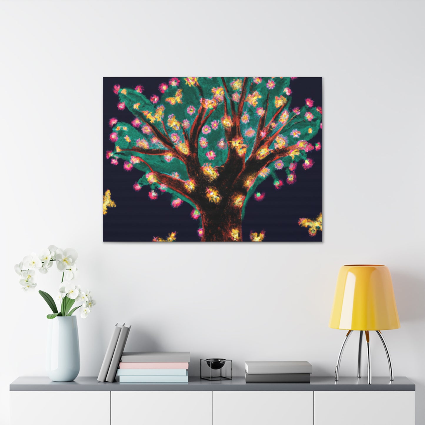 The Magical Firefly Tree - The Alien Canva