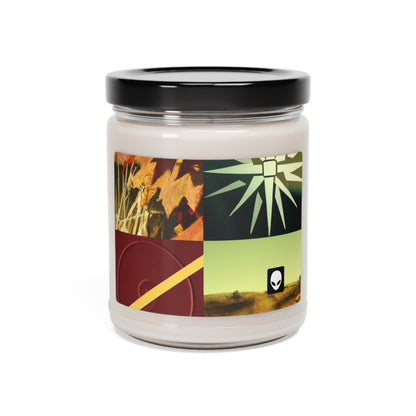 "A Reflection of My Journey: A Collage of Growth and Transformation" - The Alien Eco-friendly Soy Candle