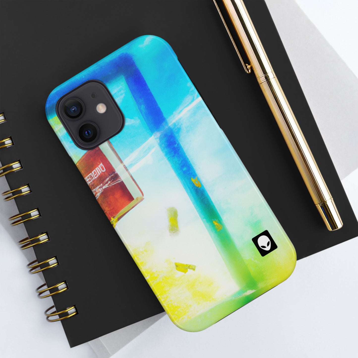 „Meine Welt durch Kunst erkunden: Erinnerungen an besuchte Orte festhalten“ – The Alien Tough Phone Cases