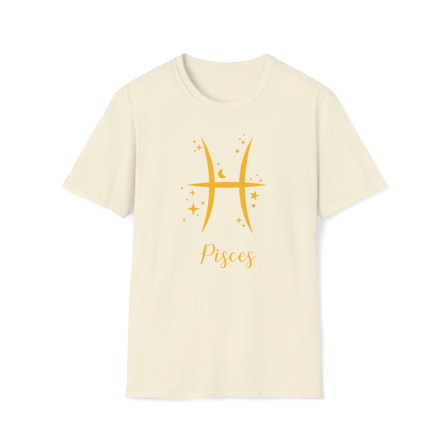 Signo del zodíaco de Piscis - La camiseta alienígena unisex softstyle