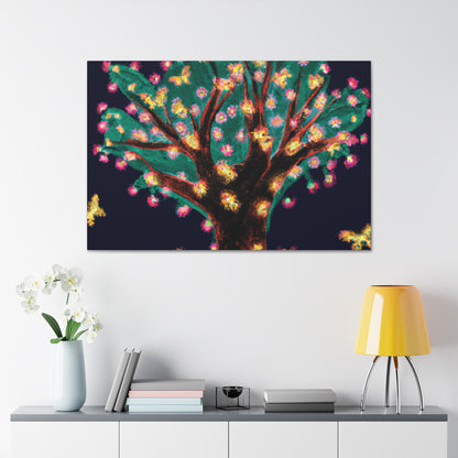 The Magical Firefly Tree - The Alien Canva