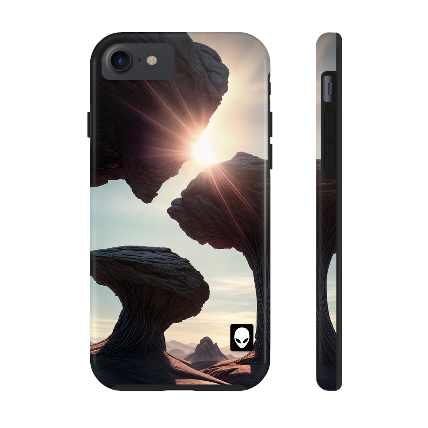 "Alien Landscape Odyssey" - The Alien Tough Phone Cases