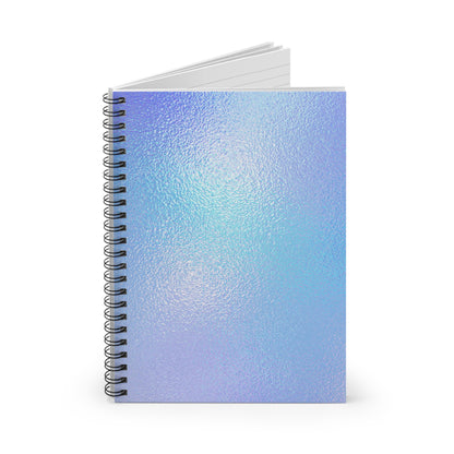 Silver Luxe - The Alien Spiral Notebook (Ruled Line)