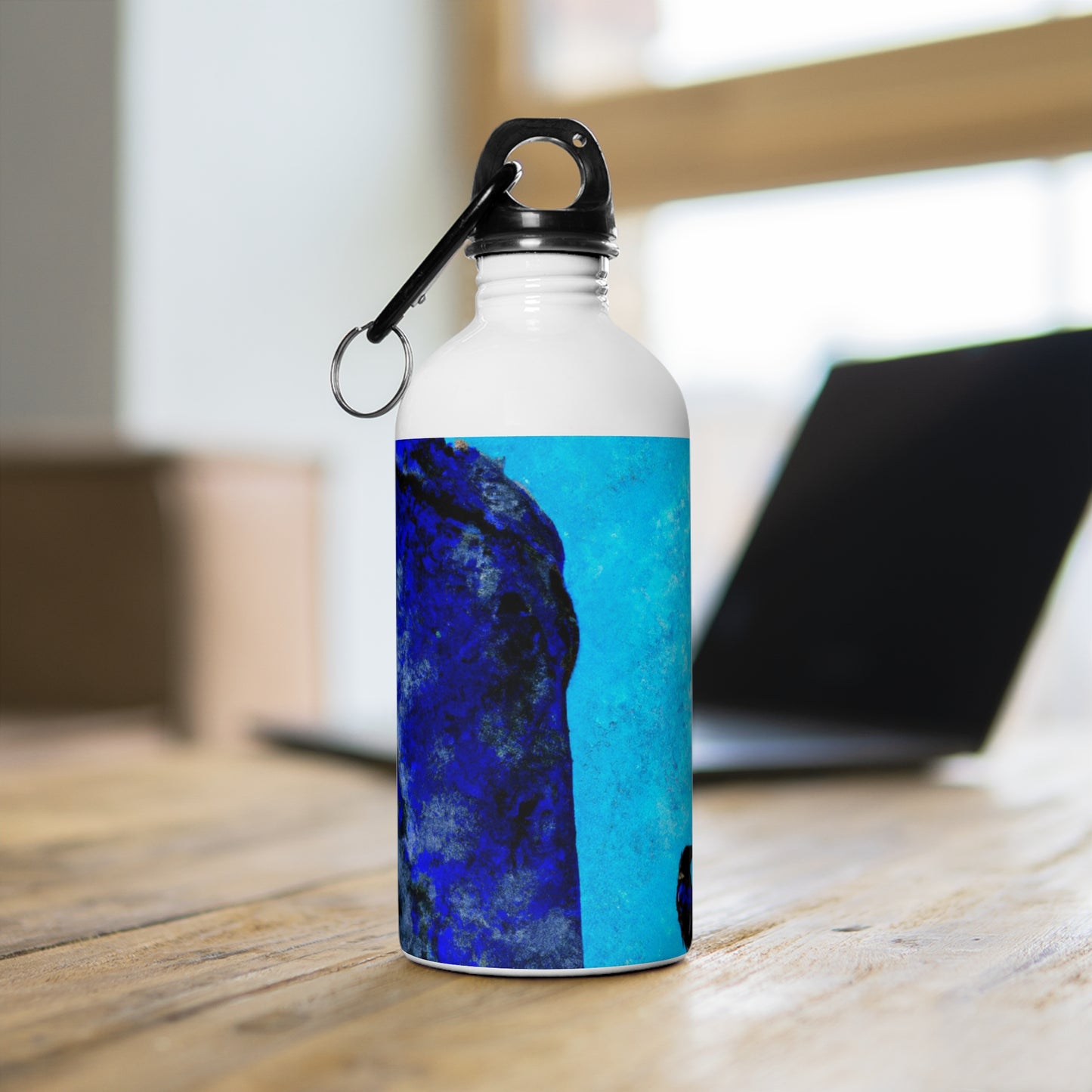 "Crow's Perch on a Waning Tower" - The Alien Stainless Steel Water Bottle