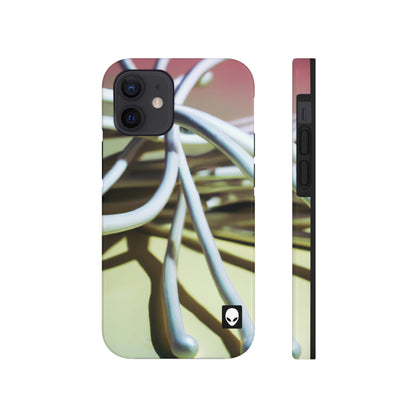 "Abstract Artistry: Constructing Emotion from Common Objects" - The Alien Tough Phone Cases