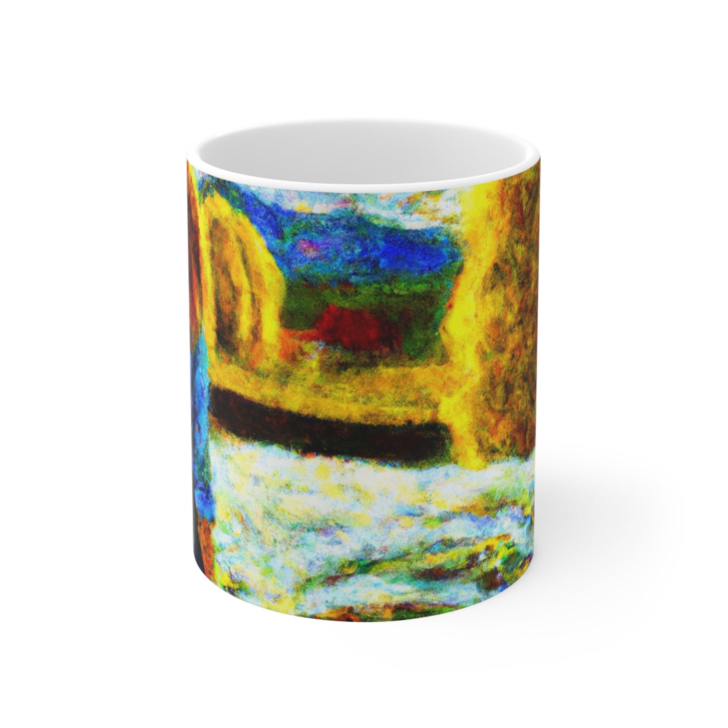 "Along the Riverbanks of Sorrows" - The Alien Ceramic Mug 11 oz