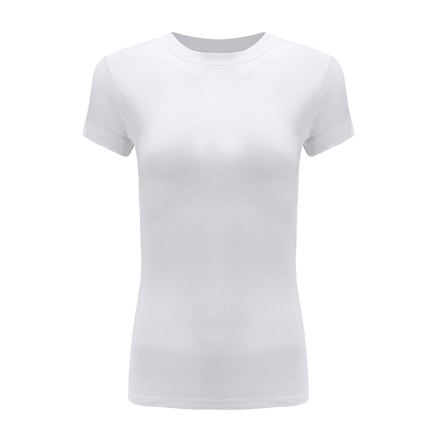 Camiseta de manga corta con pecho grande para mujer, camisa Sexy adelgazante de primavera y verano