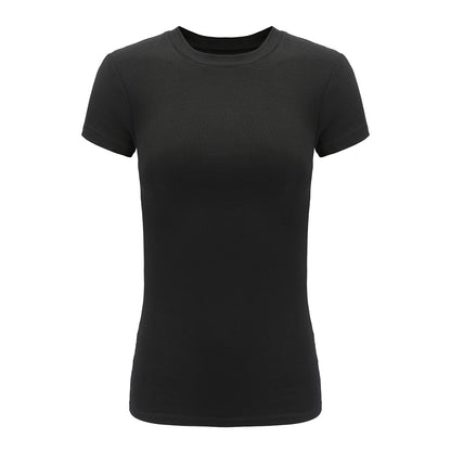 T shirt Short Sleeve Big Chest Women Spring Summer Sexy Slimming Bottoming Shirt