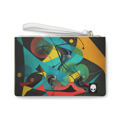 "Illusionary Perspective: A Colorful Dance of Light" - The Alien Clutch Bag