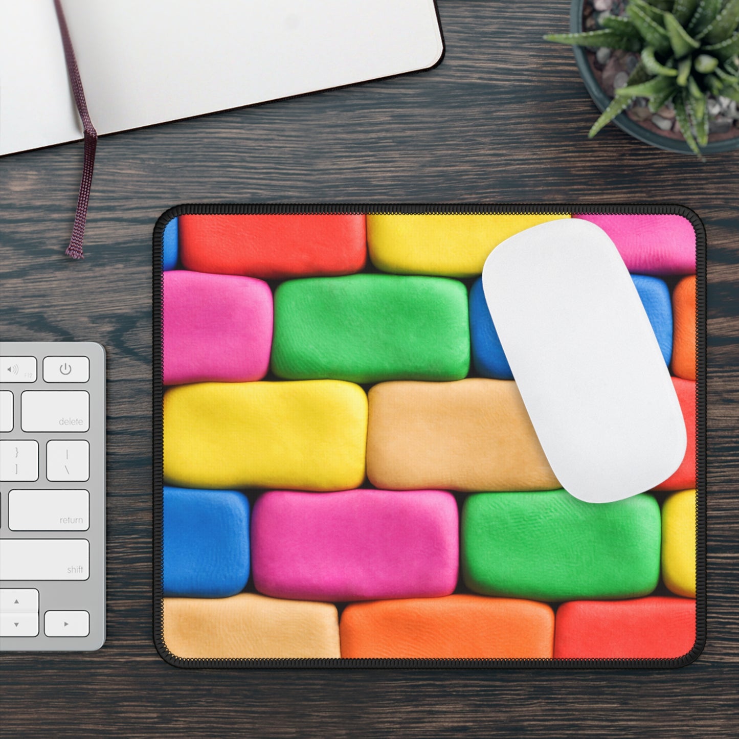 Polychrome Puzzles- The Alien Gaming Mouse Pad