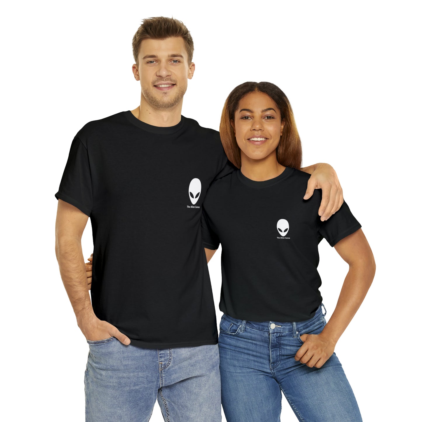 „Abstrakte Energie in Bewegung“ – Das Alien-T-Shirt