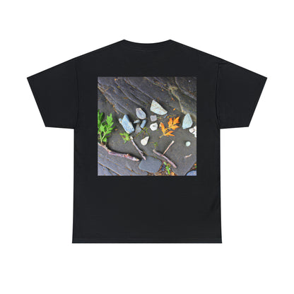 „Elemente der Natur: Gestaltung einer kreativen Landschaft“ – Das Alien-T-Shirt