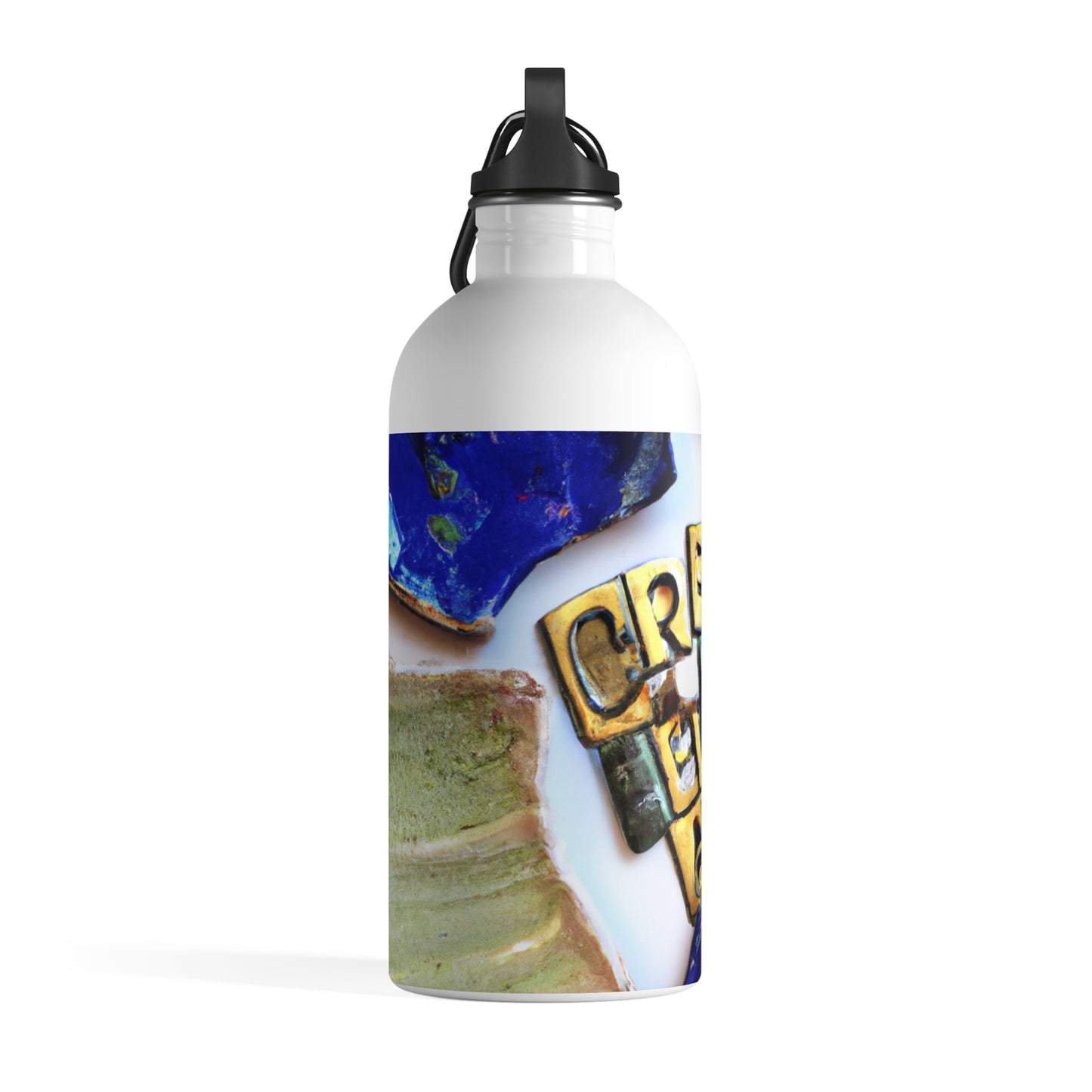 "A Mosaic of Resilience: A Creative Exploration of Strength and Endurance" - The Alien Stainless Steel Water Bottle