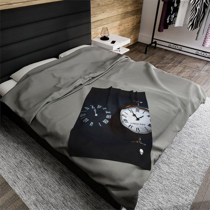 Timeless Visuals: Exploring the Concept of Time Through the Ages. - The Alien Velveteen Plush Blanket