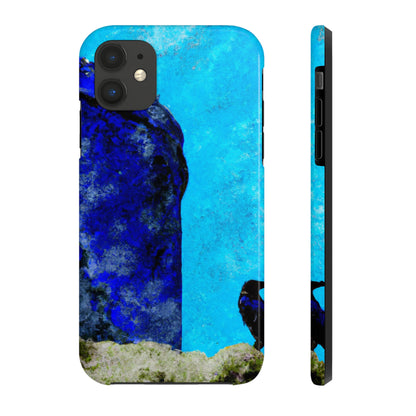 "La percha del cuervo en una torre menguante" - The Alien Tough Phone Cases