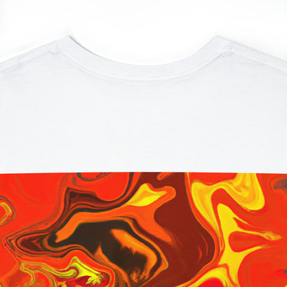 "Energía abstracta en movimiento" - La camiseta alienígena