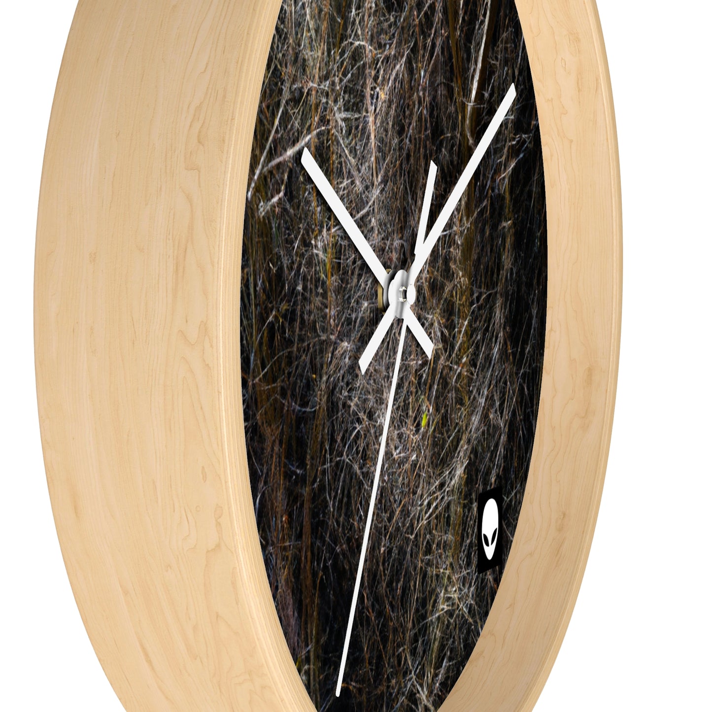 "A Glimpse of Nature's Glory" - The Alien Wall Clock