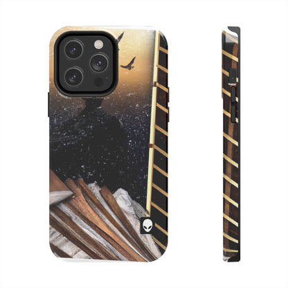 "A Tale of Storytelling Art: A Mixed Media Masterpiece" - The Alien Tough Phone Cases