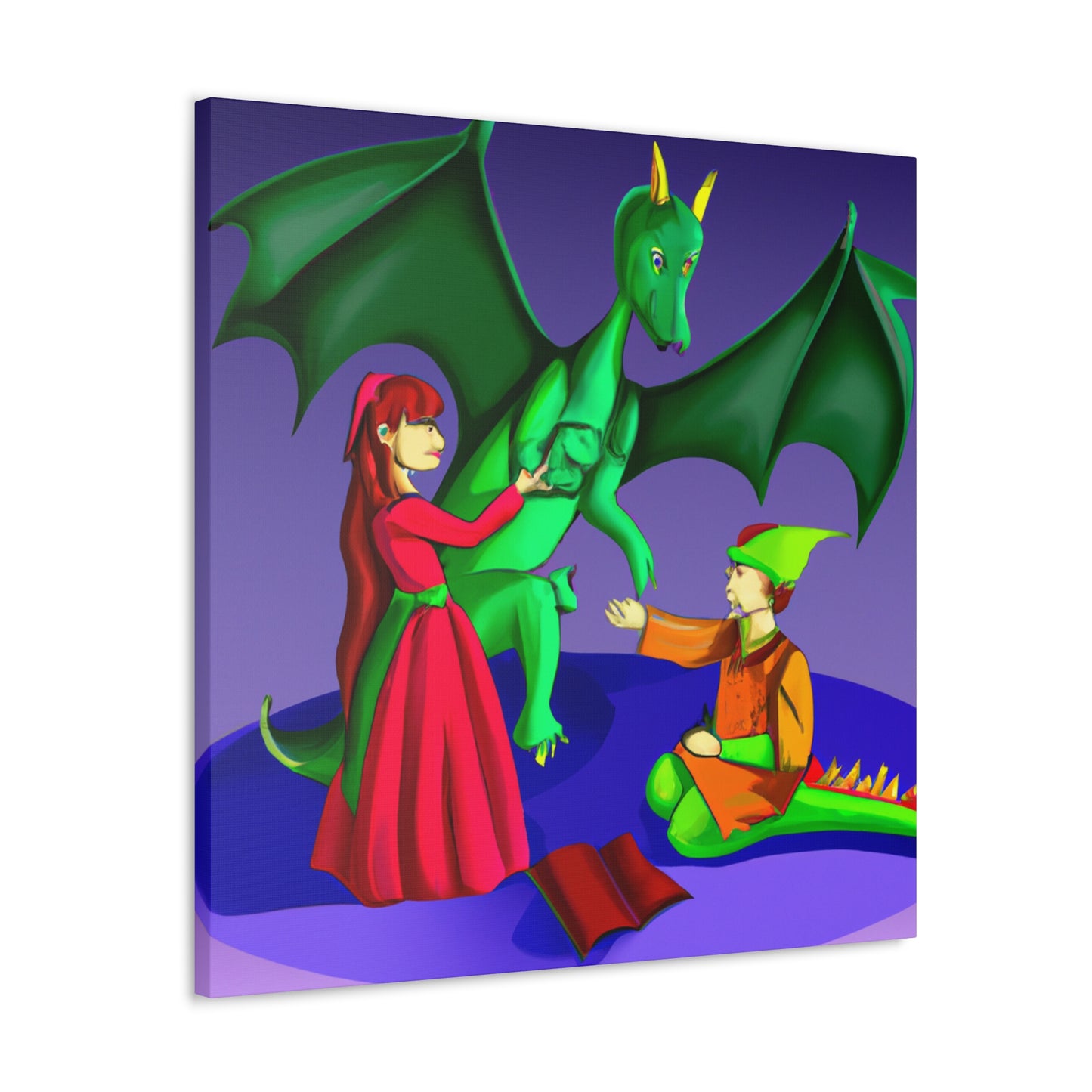 of kids search an old abandoned castle

The Witch's Dragon Pact - The Alien Canva