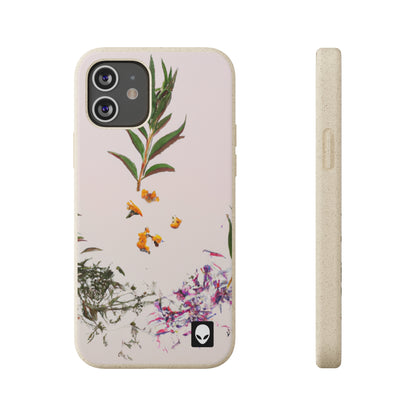 "Exploring Nature's Palette: An Experiment in Abstract Art" - The Alien Eco-friendly Cases