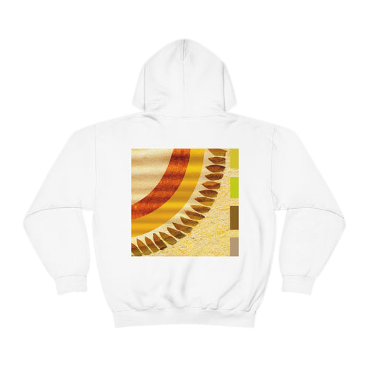 "A Natural Mosaic: Shapes and Colors from the Earth" - The Alien Unisex Hoodie