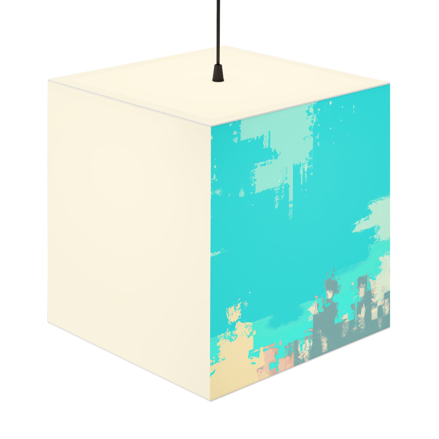 "A Breezy Skyscape: A Combination of Tradition and Modernity" - The Alien Light Cube Lamp
