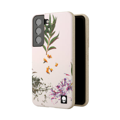 "Exploring Nature's Palette: An Experiment in Abstract Art" - The Alien Eco-friendly Cases