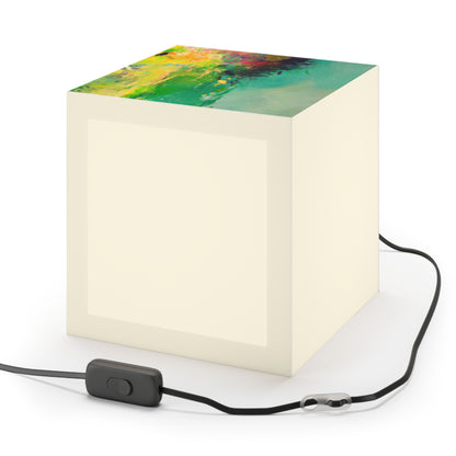 "A Lazy Summer's Day: An Abstract Ode" - The Alien Light Cube Lamp