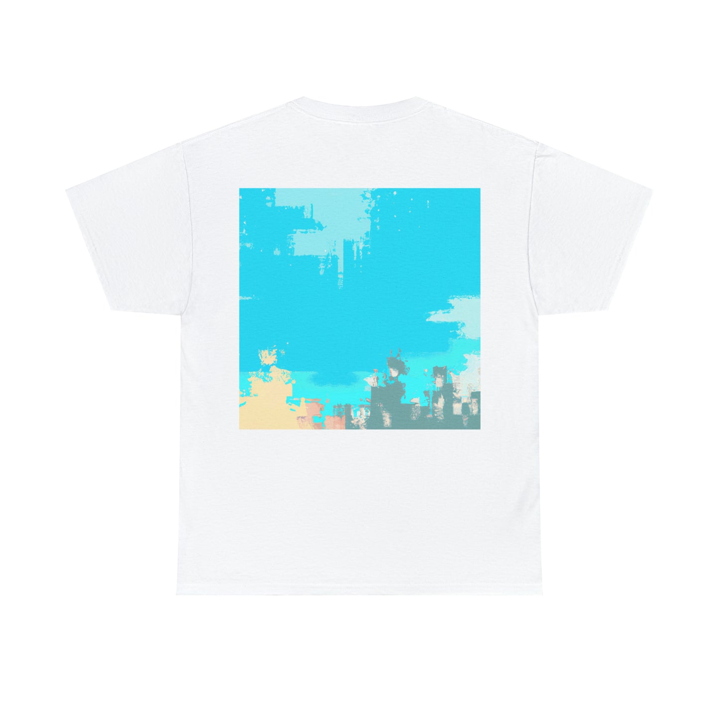 "A Breezy Skyscape: Una combinación de tradición y modernidad" - La camiseta Alien