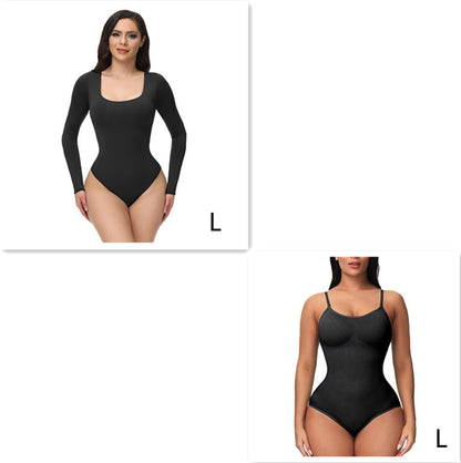 Seamless Bodysuit Shapewear Nude Bodysuit Training Clothes