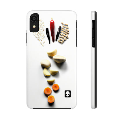 "Cocinando creatividad: arte de cocina de bricolaje" - The Alien Tough Phone Cases