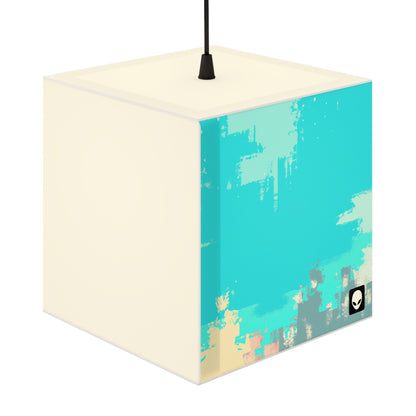 "A Breezy Skyscape: A Combination of Tradition and Modernity" - The Alien Light Cube Lamp