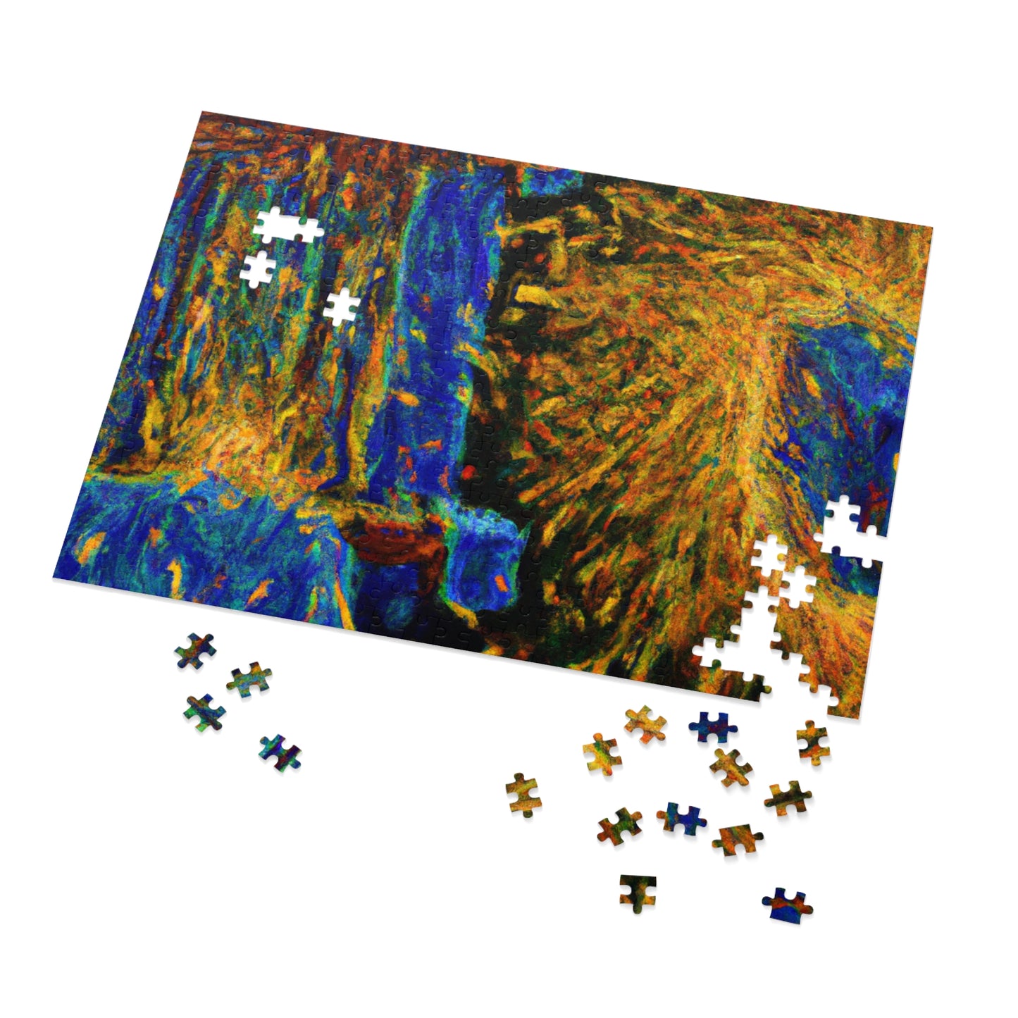 "Attraction Ignited" - The Alien Jigsaw Puzzle