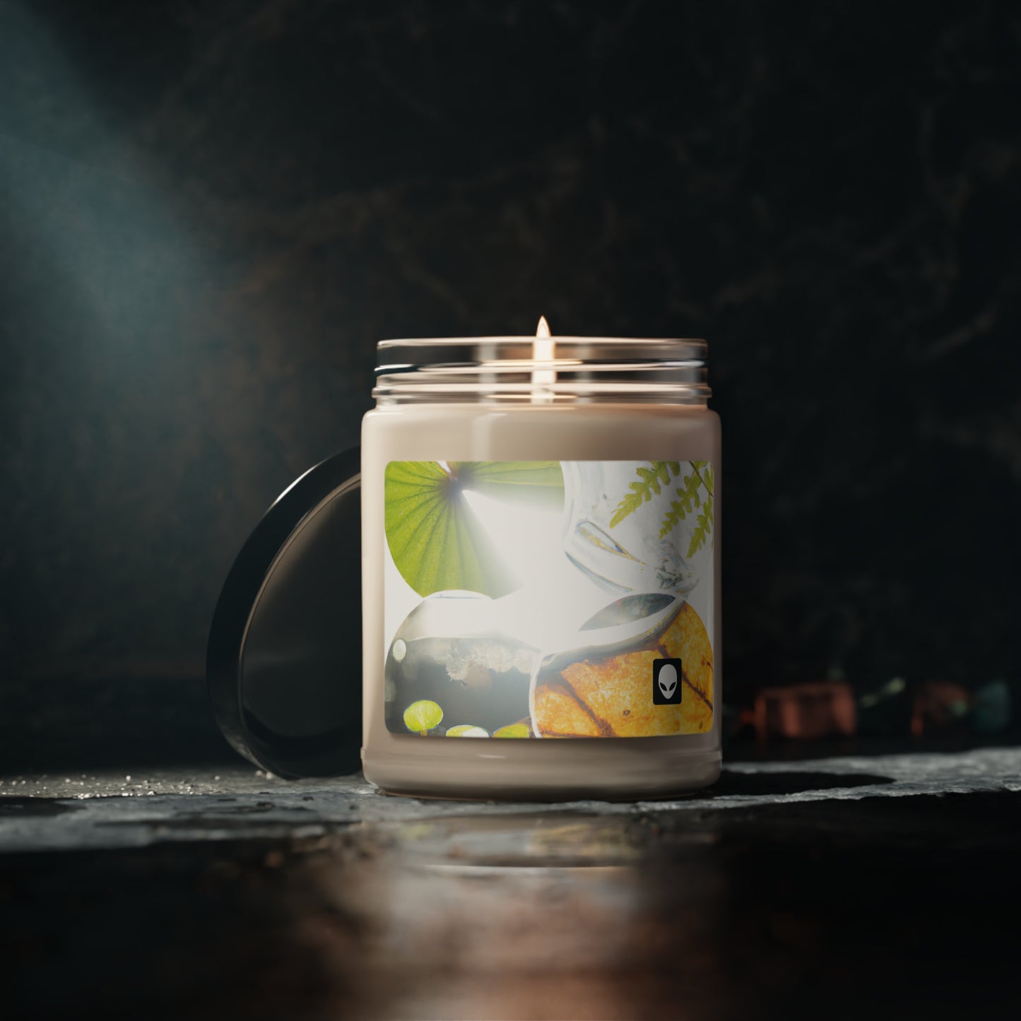 "Earth's Splendor: A Colorful Collage of Natural Wonders" - The Alien Eco-friendly Soy Candle