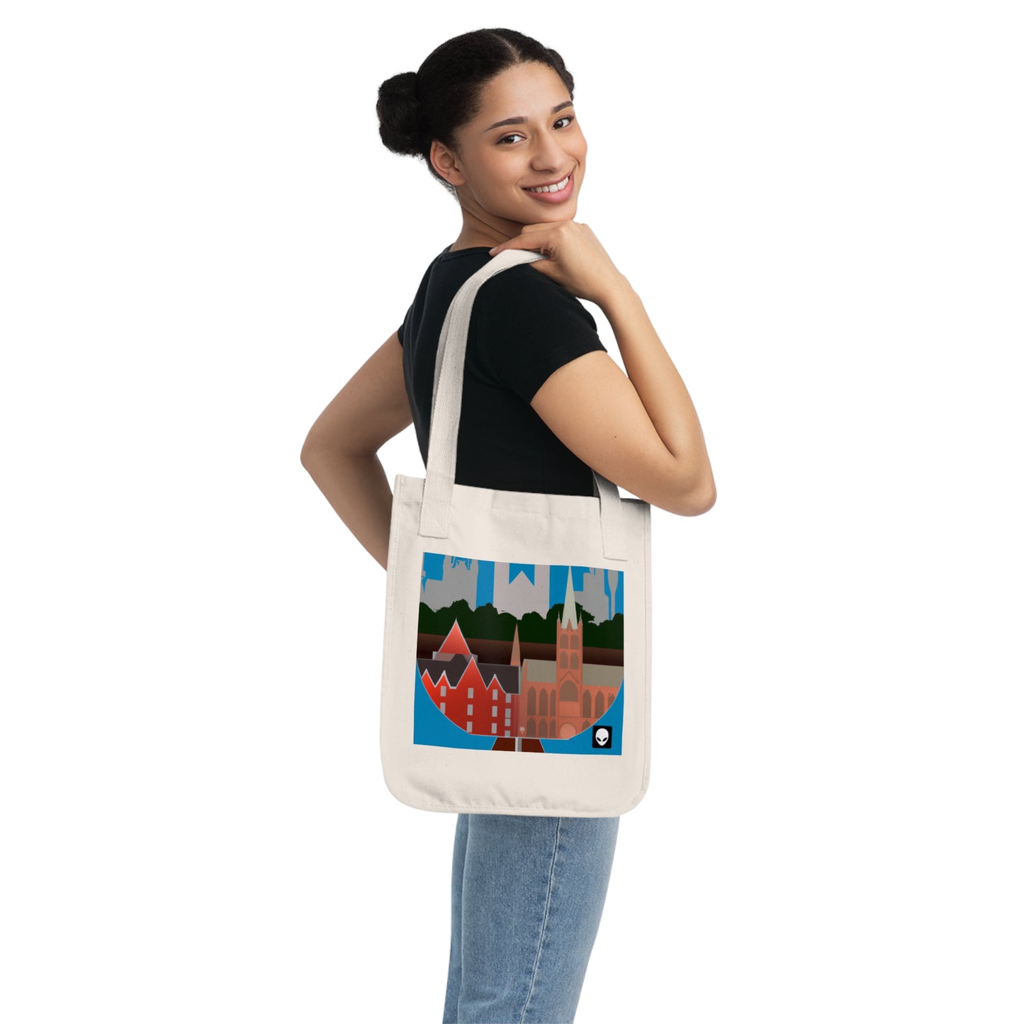 "Un momento en el tiempo: el arte de contar historias históricas" - The Alien Eco-friendly Tote Bag