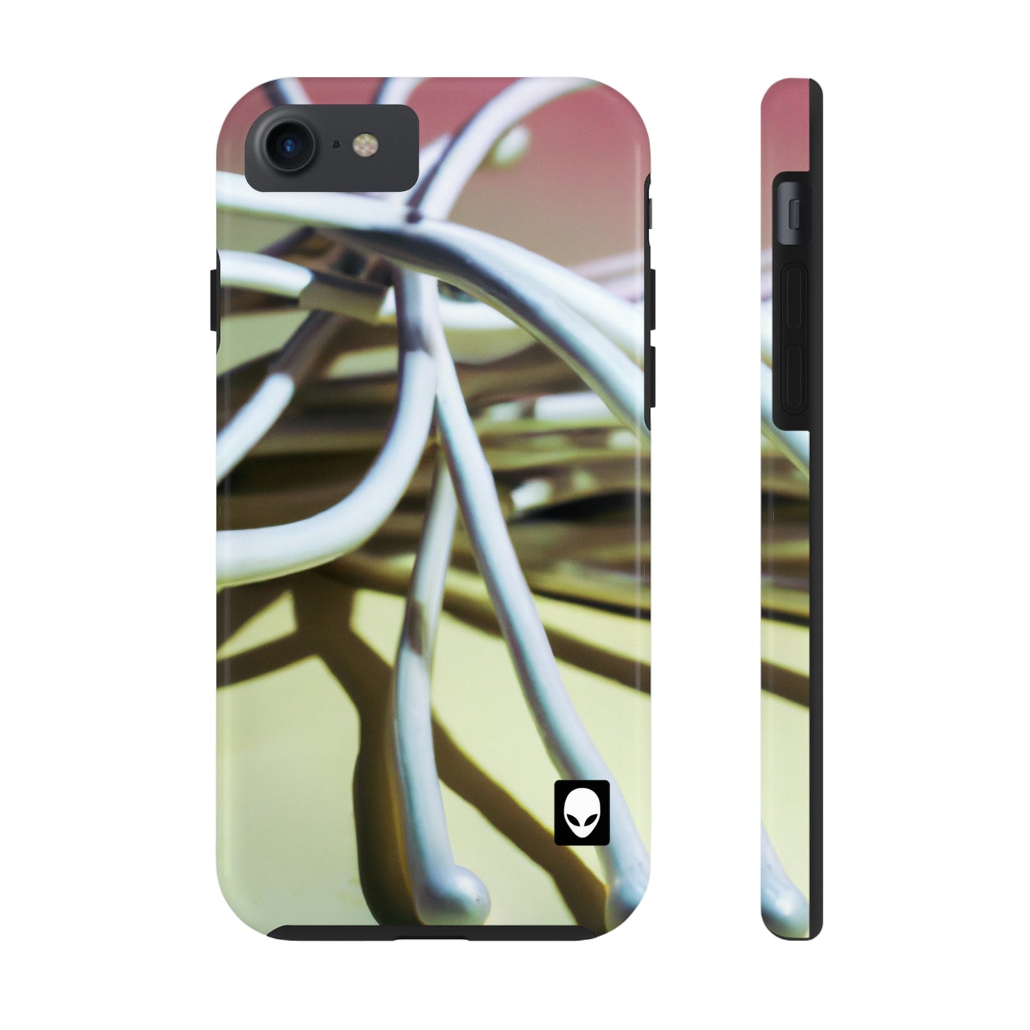 "Abstract Artistry: Constructing Emotion from Common Objects" - The Alien Tough Phone Cases