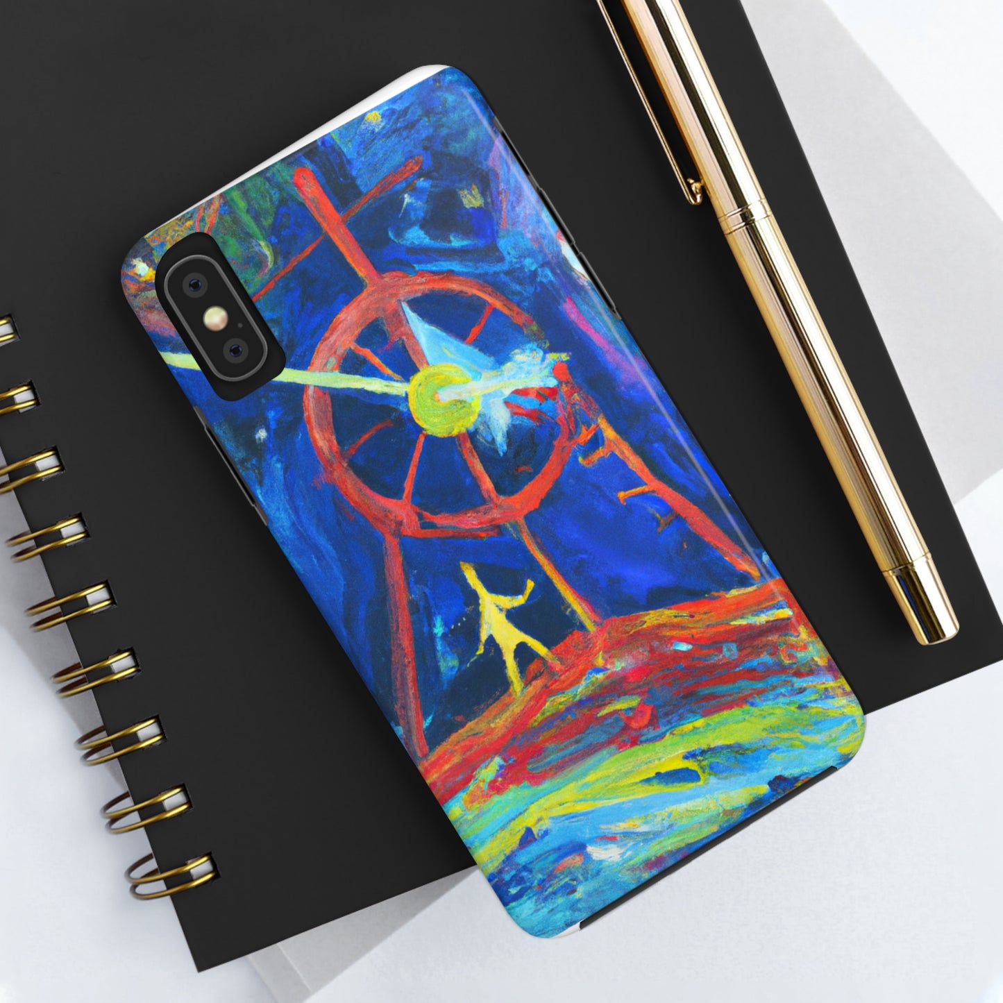 "Un paso a través de los tiempos" - The Alien Tough Phone Cases