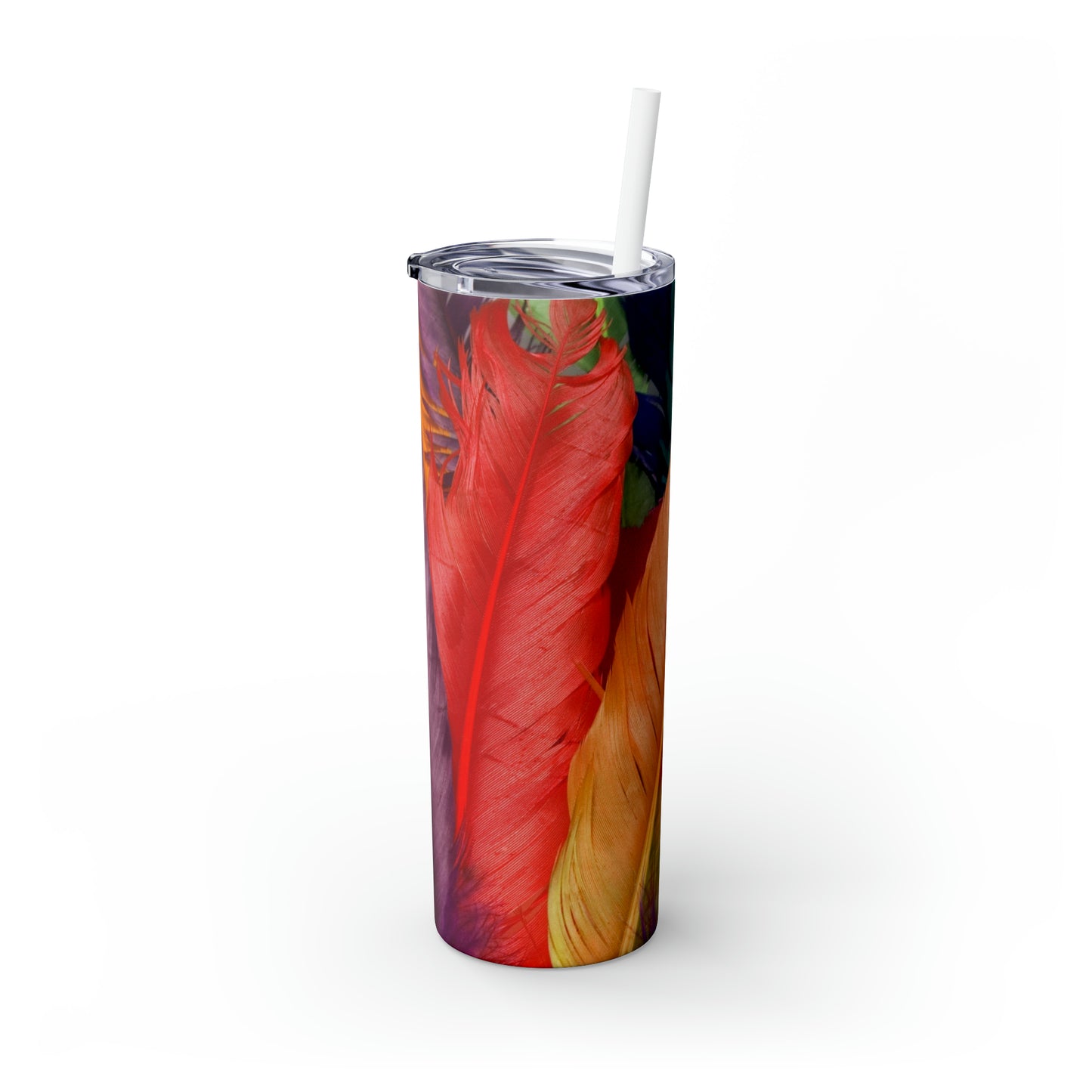 Prism Patterns - The Alien Maars® Skinny Tumbler with Straw 20oz