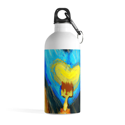 "Life-size Love in a Stormy Sky" - The Alien Stainless Steel Water Bottle