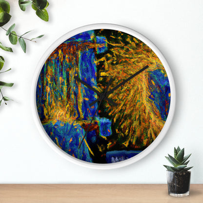 "Attraction Ignited" - The Alien Wall Clock