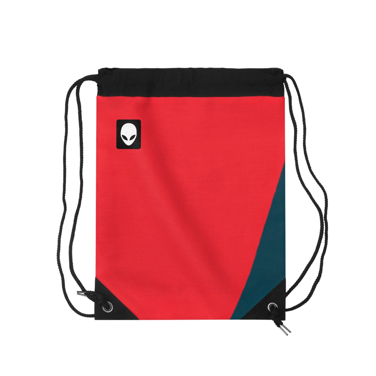 "Abstract Expressionism: Exploring Lines and Shapes"- The Alien Drawstring Bag