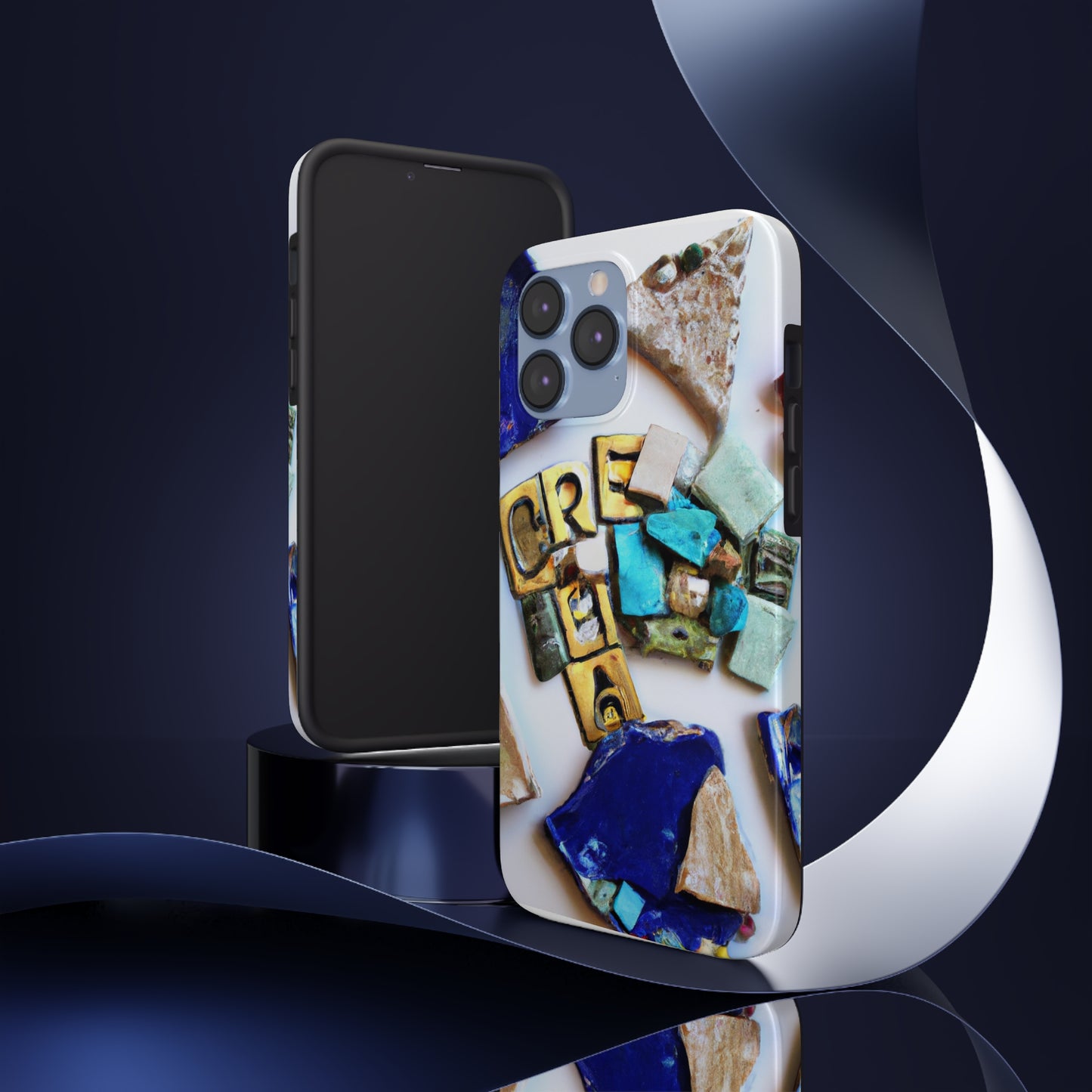 "A Mosaic of Resilience: A Creative Exploration of Strength and Endurance" - The Alien Tough Phone Cases