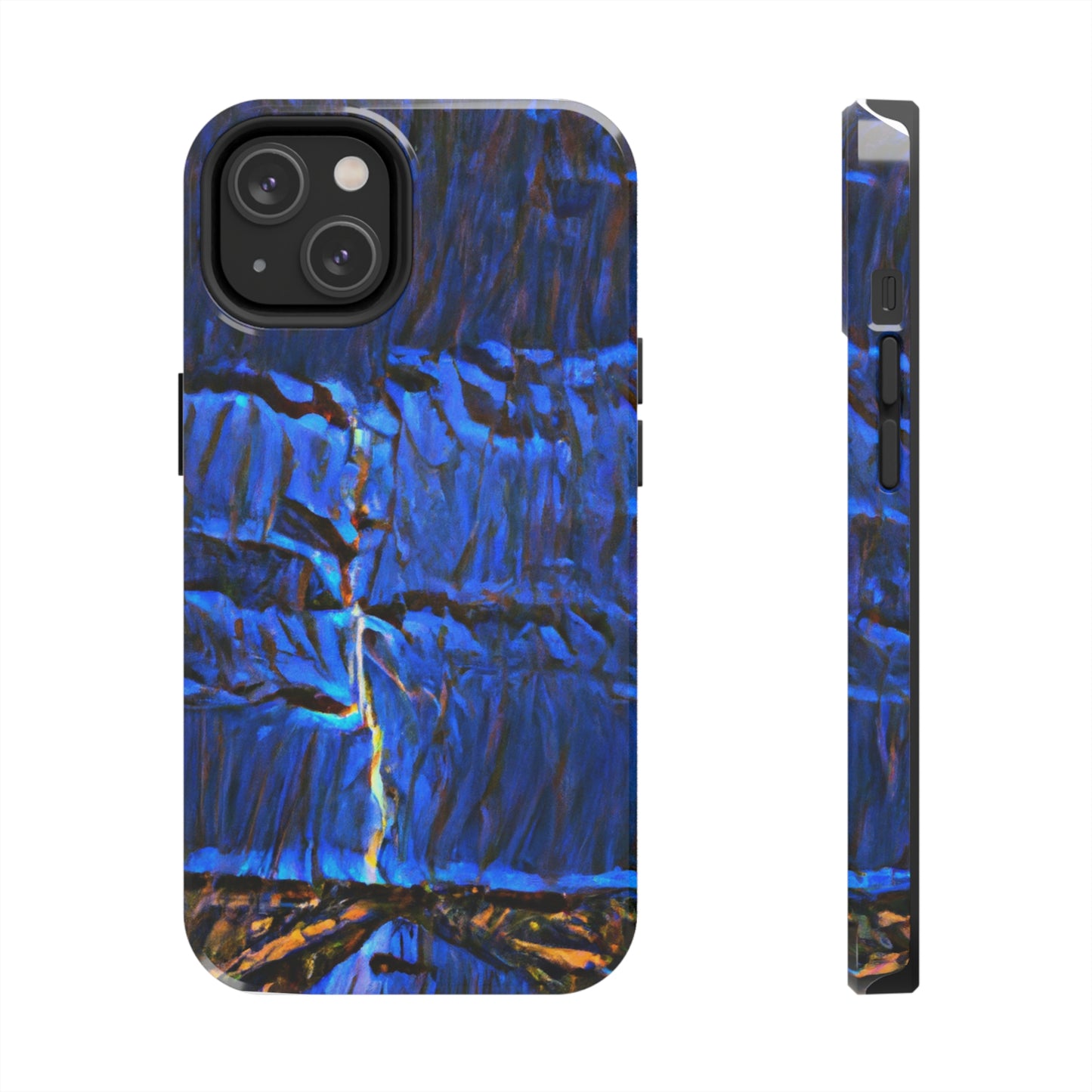 "Divisiones eléctricas en los cielos" - The Alien Tough Phone Cases