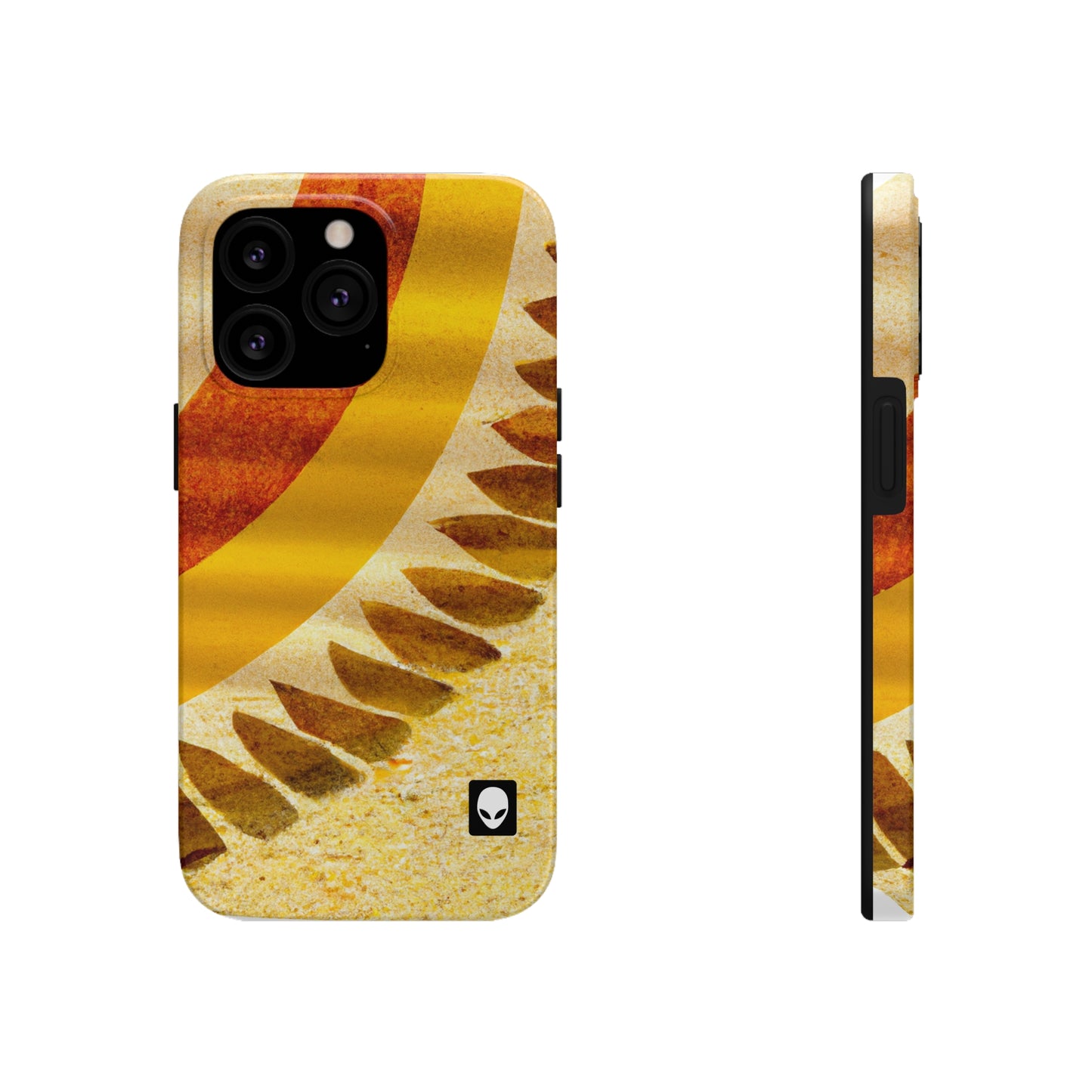 „Ein natürliches Mosaik: Formen und Farben der Erde“ – The Alien Tough Phone Cases