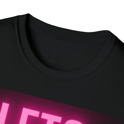 Lets Party! - The Alien Unisex Softstyle T-Shirt