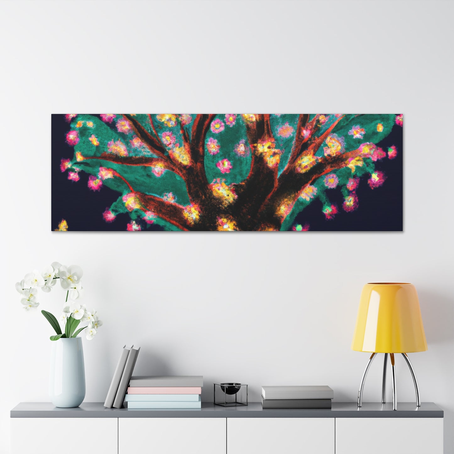 The Magical Firefly Tree - The Alien Canva