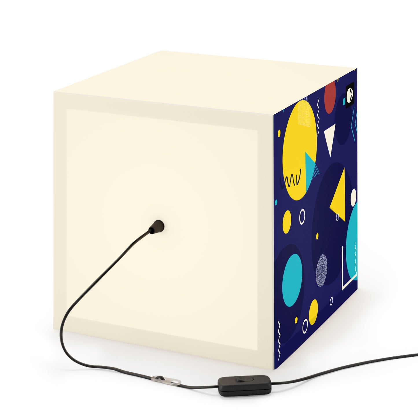 "Geometric Fusion: Bringing Your Vision to Colorful Life" - The Alien Light Cube Lamp